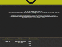 Tablet Screenshot of powerstop.com.br